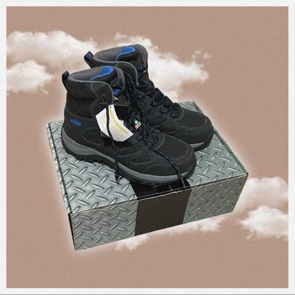 ♥︎AGGRESSOR Steel Toe Mid-Cut Safety Hiking Shoe♥︎ - Picture 2 of 7